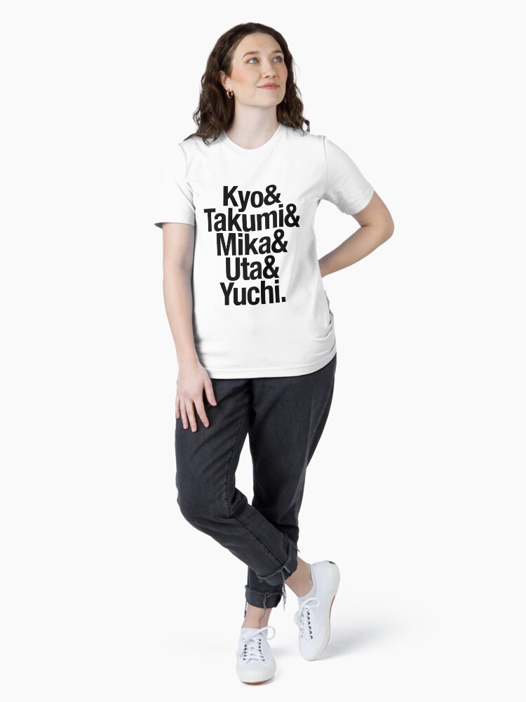 sukekiyo Tシャツ Sukekiyo | スケキヨ | Band Members' List ( Black, Centered