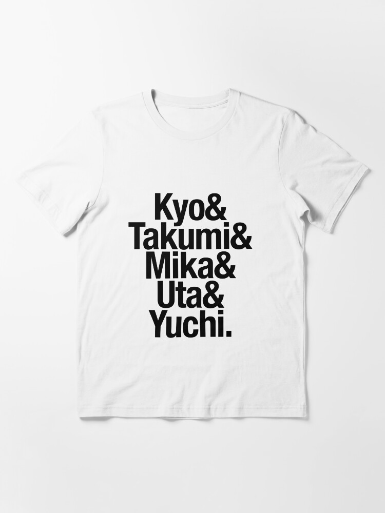 sukekiyo Tシャツ Sukekiyo | スケキヨ | Band Members' List ( Black, Centered