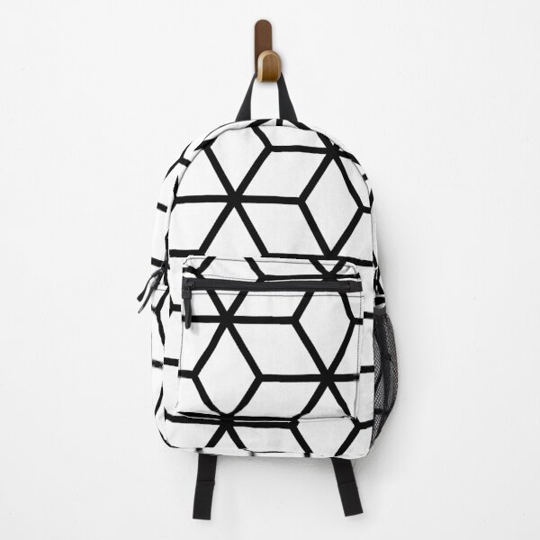 Item preview, Hexagon Cubes Combs Geometric Pattern designed and sold by PeppaThePenguin.