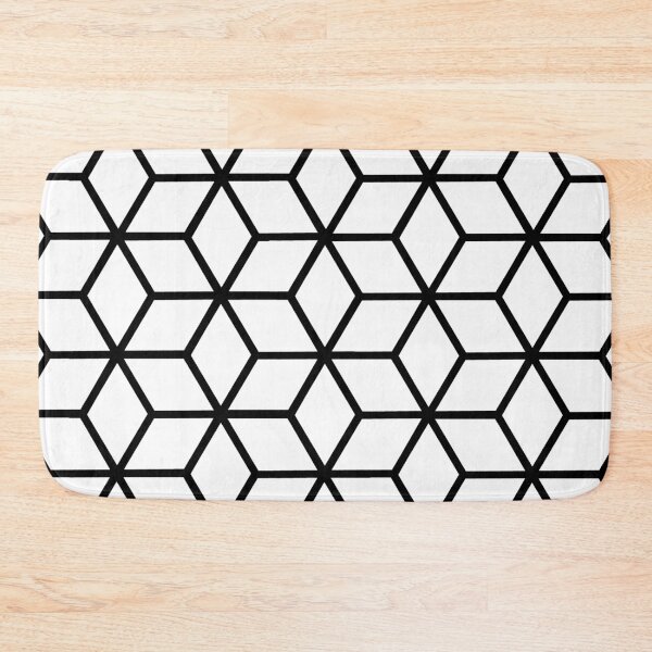 Item preview, Hexagon Cubes Combs Geometric Pattern designed and sold by PeppaThePenguin.