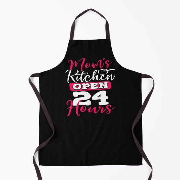 Item preview, Cooking Cook Baking Baker Joke Saying Gift Mom's Kitchen Open 24 Hours designed and sold by Maljonic.