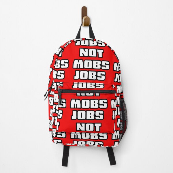 Item preview, JOBS NOT MOBS designed and sold by Freedom Sign.