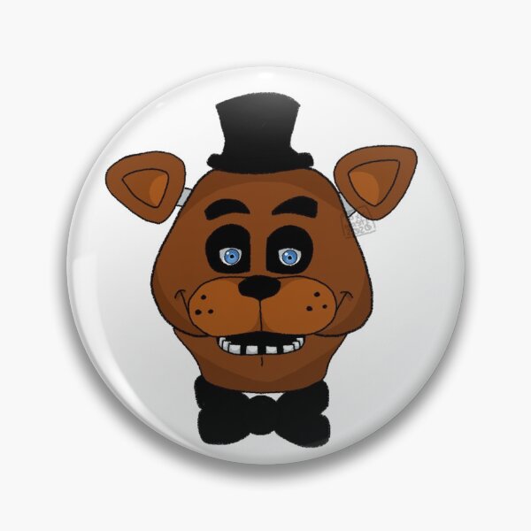 FNAF Freddy Print Pin