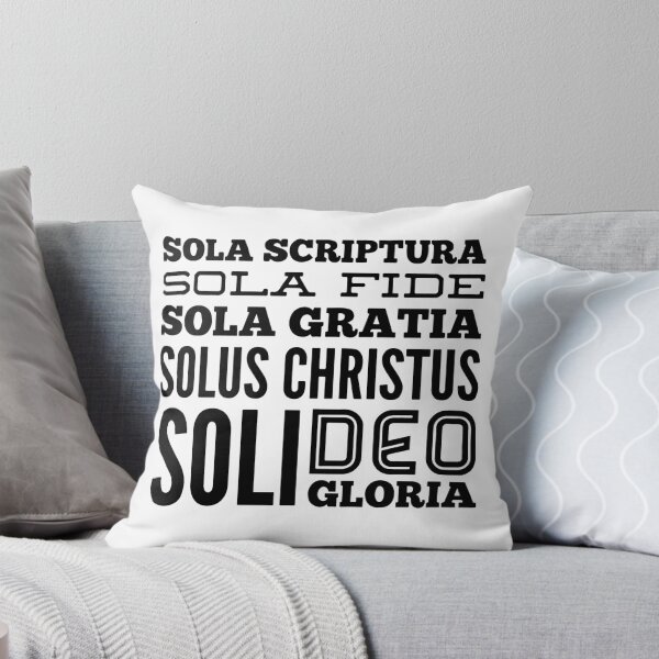 Item preview, The 5 Solas - Typographic Design designed and sold by HalpinDesign.