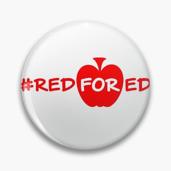 Item preview, RedforEd Red Apple designed and sold by Elise's Pieces.