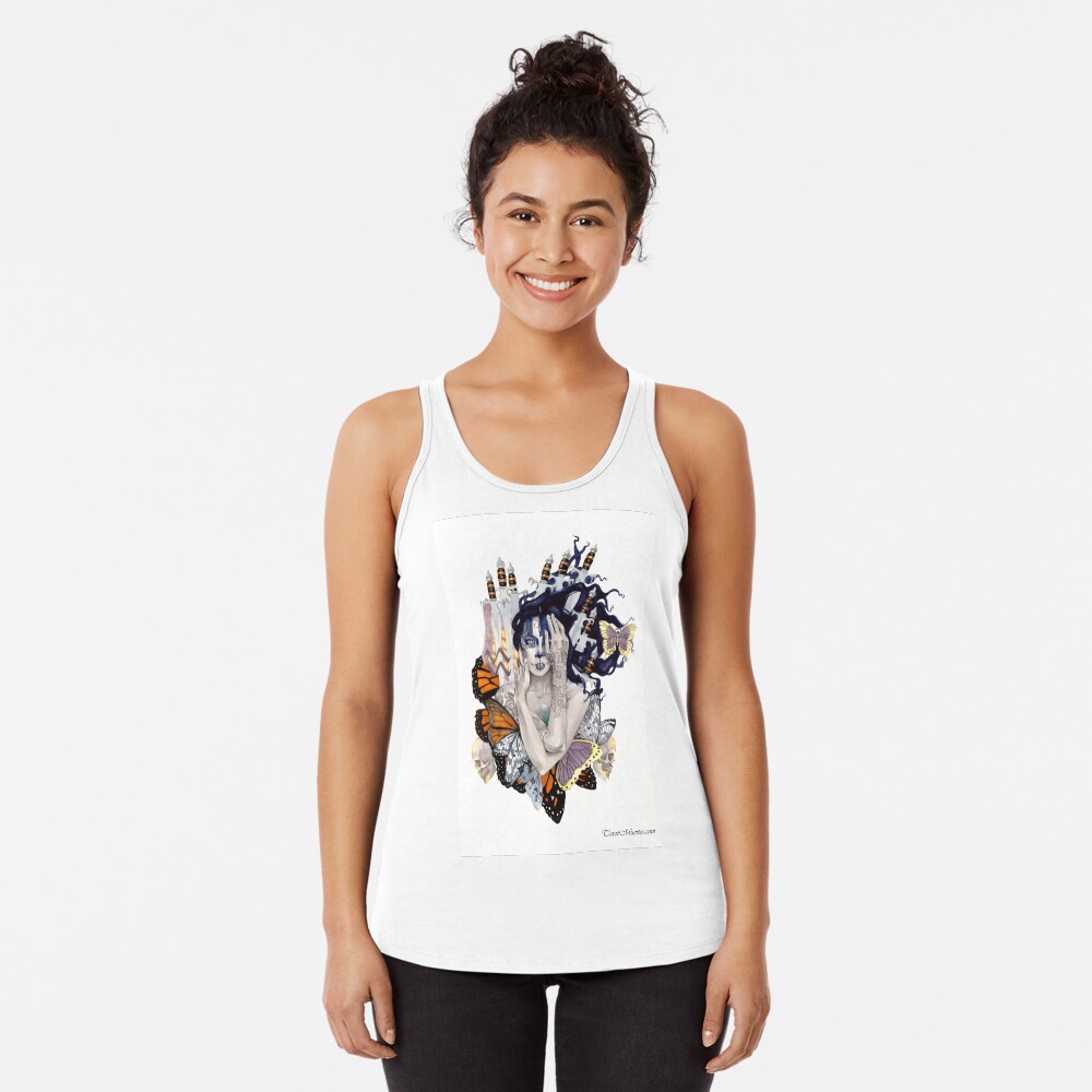 Item preview, Racerback Tank Top designed and sold by tarotmuertos.