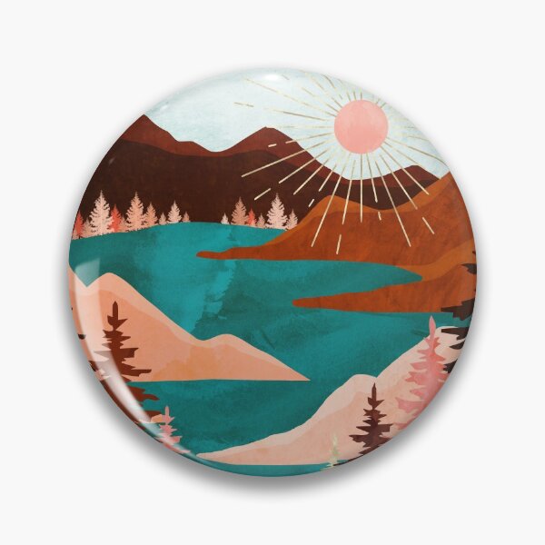 Item preview, Retro Lake designed and sold by spacefrogdesign.