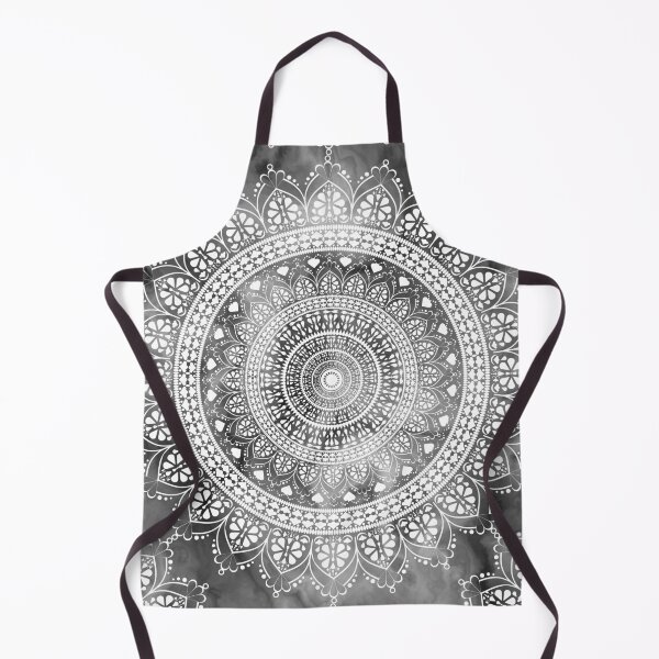 Item preview, Mandala marbled black and white designed and sold by ChrissiCreation.