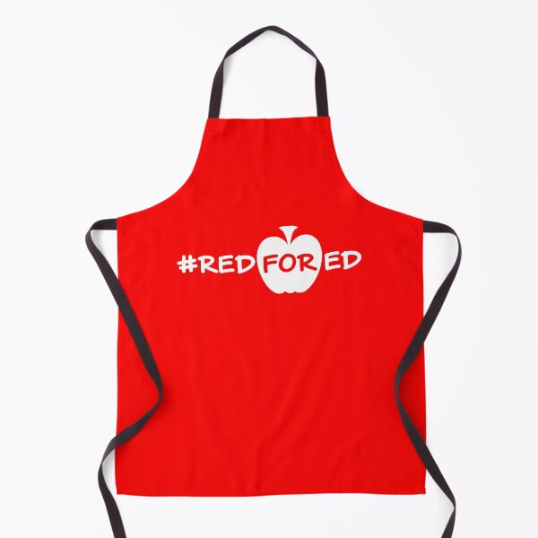 Item preview, RedforEd White Apple designed and sold by Elise's Pieces.