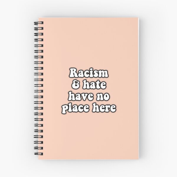 Item preview, Racism & hate have no place here designed and sold by Jennyaesthetic.