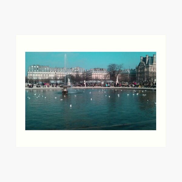 Tuileries Garden Art Print