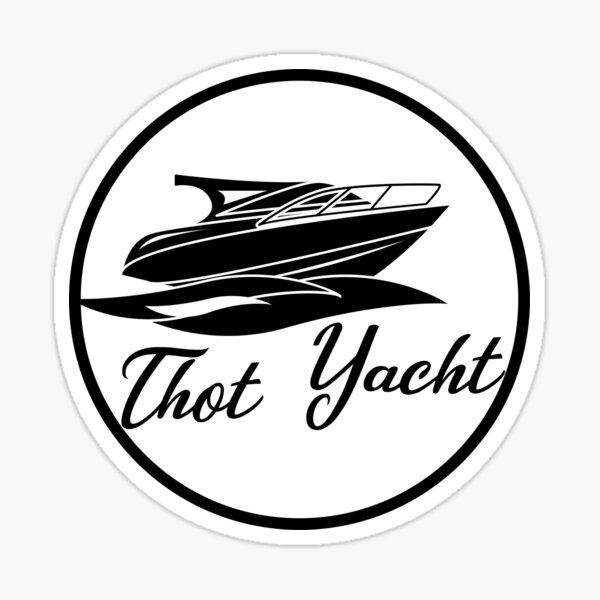 yacht club trailer stickers