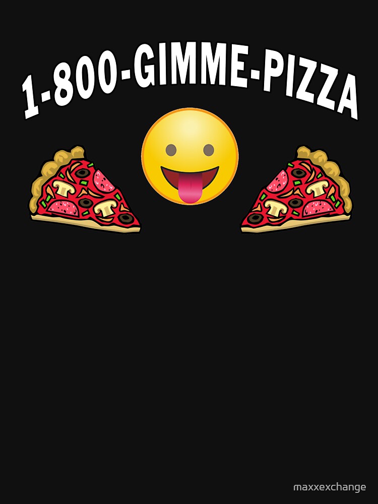 Thumbnail 3 of 3, Tank Top, 1 800 Gimme Pizza, Mozzarella Pepperoni Pizzeria. designed and sold by maxxexchange.