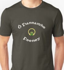Feeney Surname - Dark Shirts with Claddagh Unisex T-Shirt