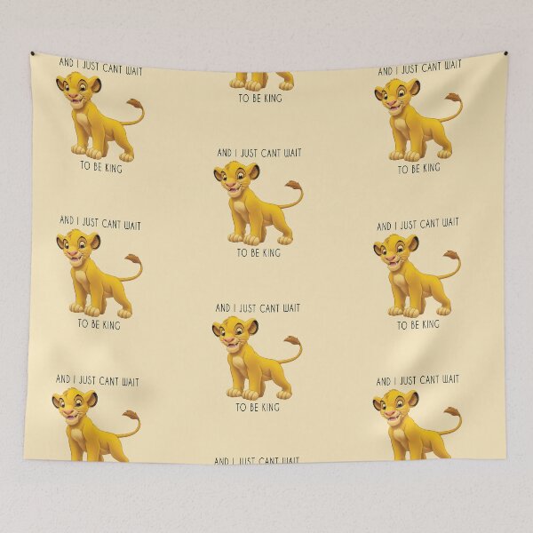 Item preview, Simba from the Lion King Disney Quote designed and sold by Julitortellini.