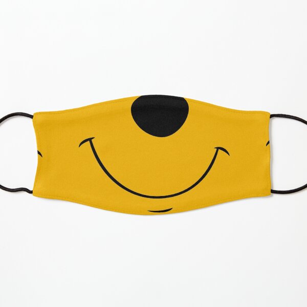 Honey Yellow Bear Face Kids Mask