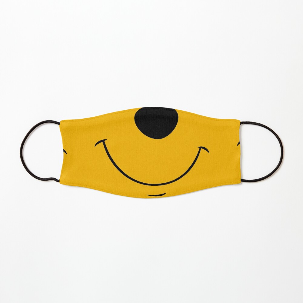 Honey Yellow Bear Face Mask