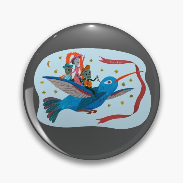 Item preview, Dia de Muertos Bird (ver.2) T-Shirt designed and sold by JohnParraArt.