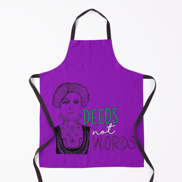 Item preview, Deeds Not Words Emmeline Pankhurst Colour designed and sold by MrsJDraws.