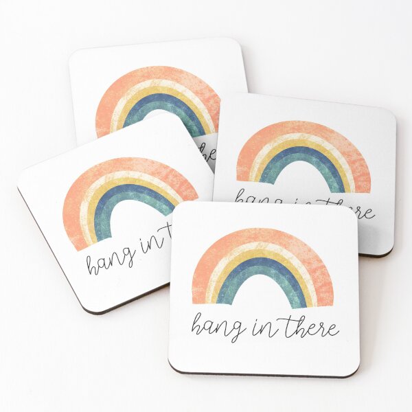 Item preview, Hang in there rainbow  designed and sold by Heather  Hinson.