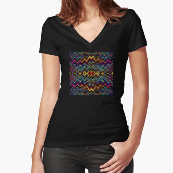 Fitted V-Neck T-Shirt