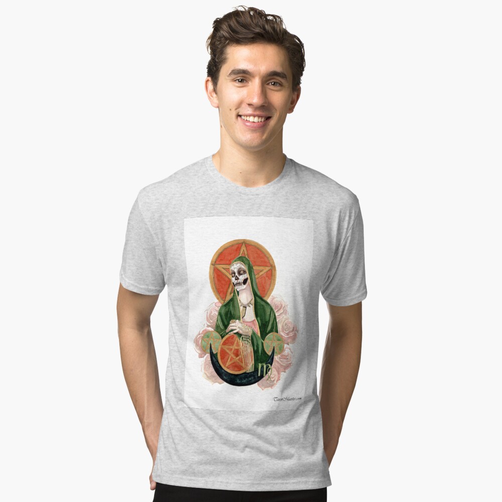 Item preview, Tri-blend T-Shirt designed and sold by tarotmuertos.