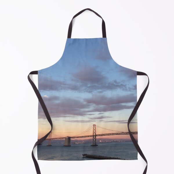 Item preview, San Francisco Bay Bridge Cloudy Sunset designed and sold by chelseapearl.
