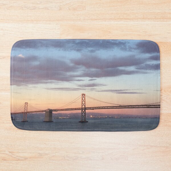 Item preview, San Francisco Bay Bridge Cloudy Sunset designed and sold by chelseapearl.