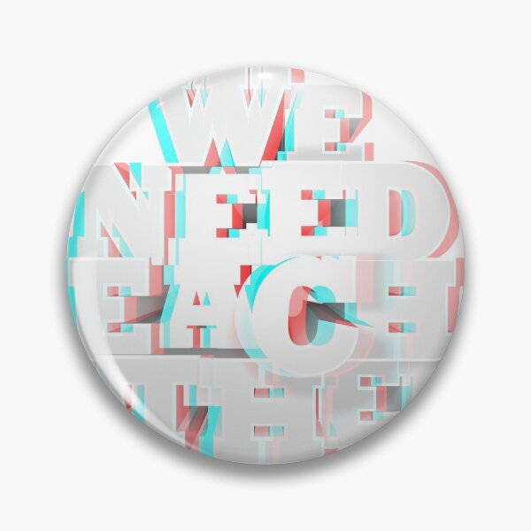 Item preview, We Need Each Other 3D Text (Stereoscopic) designed and sold by hyproinc.