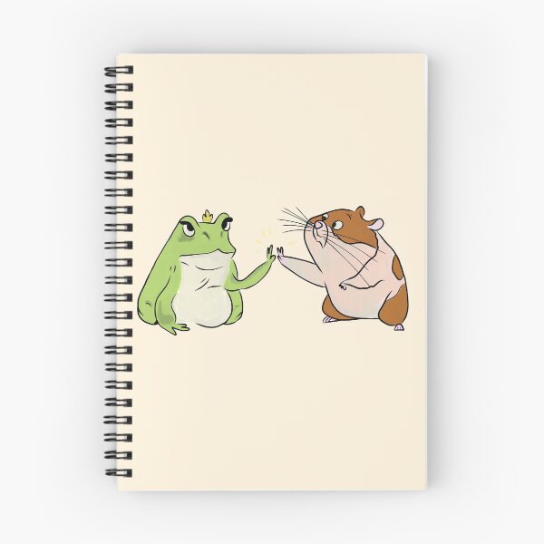 Item preview, A frog and  a hamster doing a highfive designed and sold by DoraTeo16.