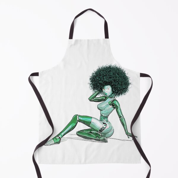 Item preview, Green Bot Pinup designed and sold by Art By The Coco.
