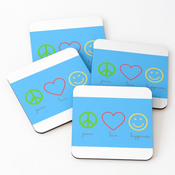 Item preview, Peace, Love, Happiness (w words) designed and sold by hurleygirlie333.
