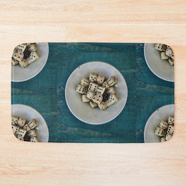 Item preview, Dice in Bowl  designed and sold by QandQs.
