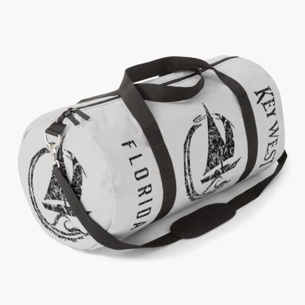 Item preview, Key West Florida Sailboat Big Wave, Black Distressed, Florida Keys Beach designed and sold by ArtByBollwitt.