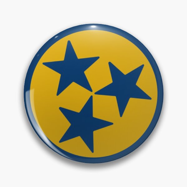 Item preview, Gold & Navy Tri-Star designed and sold by tennessee-carly.