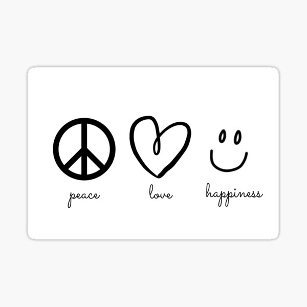 Temporary Tattoo 2 Peace Signs Waterproof Ultra Thin Realistic  Etsy