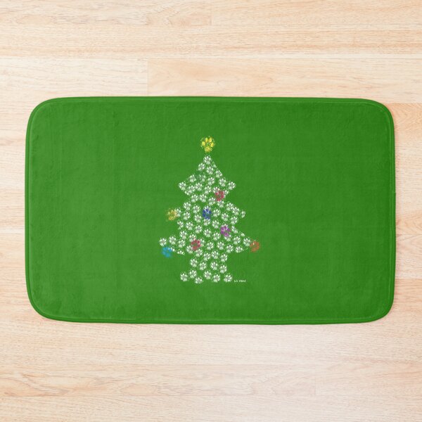 Item preview, Christmas Tree made of Dog Paw Prints designed and sold by LivHana.