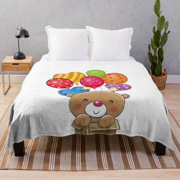 Item preview, Teddy Bear Balloons designed and sold by MisterGooseShop.