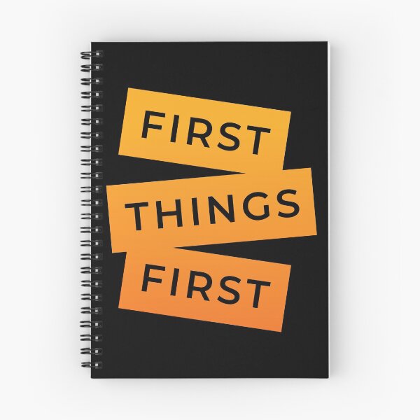Item preview, first things first quote  designed and sold by pirminio.