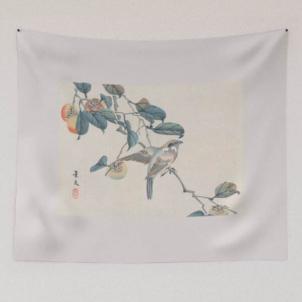 Item preview, Bird on persimmon tree designed and sold by killies.