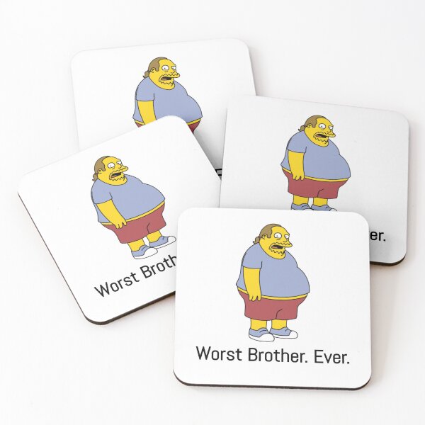 Item preview, Worst brother ever! (comic book guy) designed and sold by priceybrah1993.