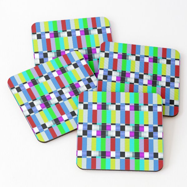 Item preview, Tessellated colour Television test card designed and sold by Club30-80.