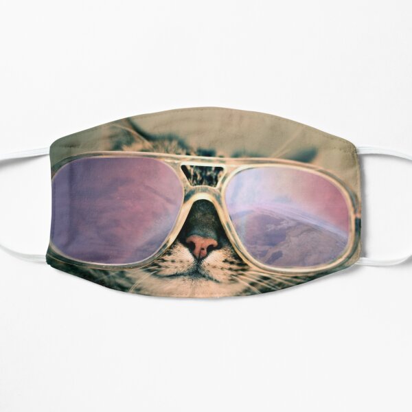 Cats In Glasses Face Masks Redbubble - hipster glasses roblox bunny face hipster glasses glasses