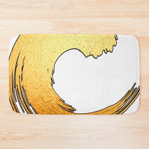 Item preview, golden curl design designed and sold by LynksArts.