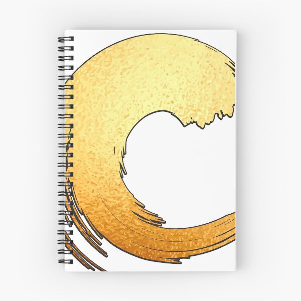 Item preview, golden curl design designed and sold by LynksArts.