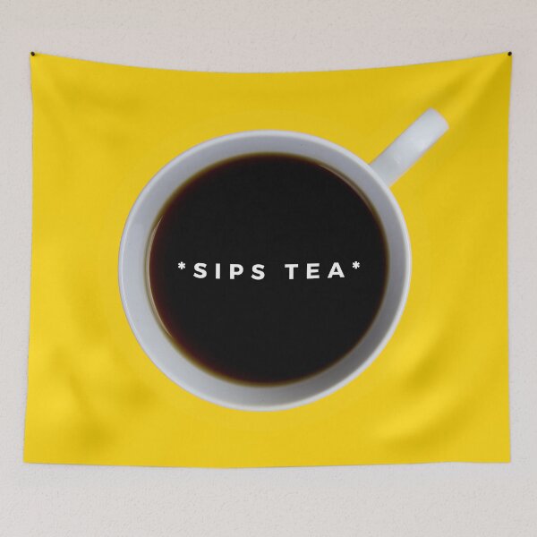 Item preview, Sips Tea designed and sold by mydoodlesateme.