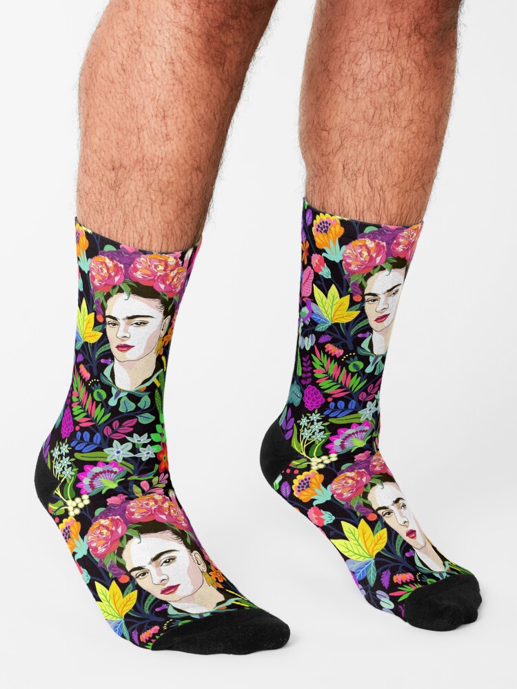 Alternate view of Frida in Bloom Socks