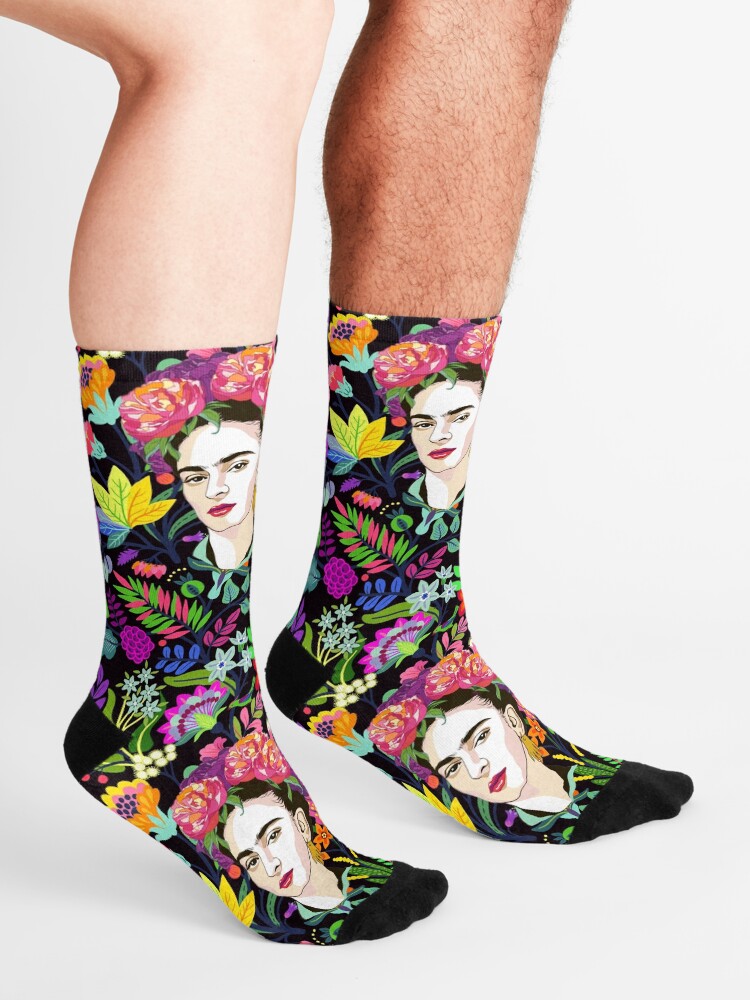 Alternate view of Frida in Bloom Socks