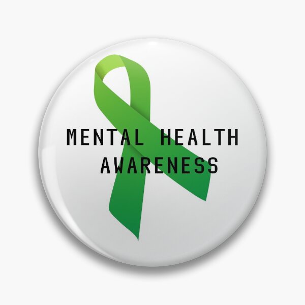 Item preview, Mental Health Awareness Ribbon designed and sold by ngwoosh.