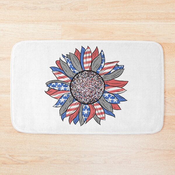 Item preview, Patriotic Sunflower designed and sold by Susan Turpin.